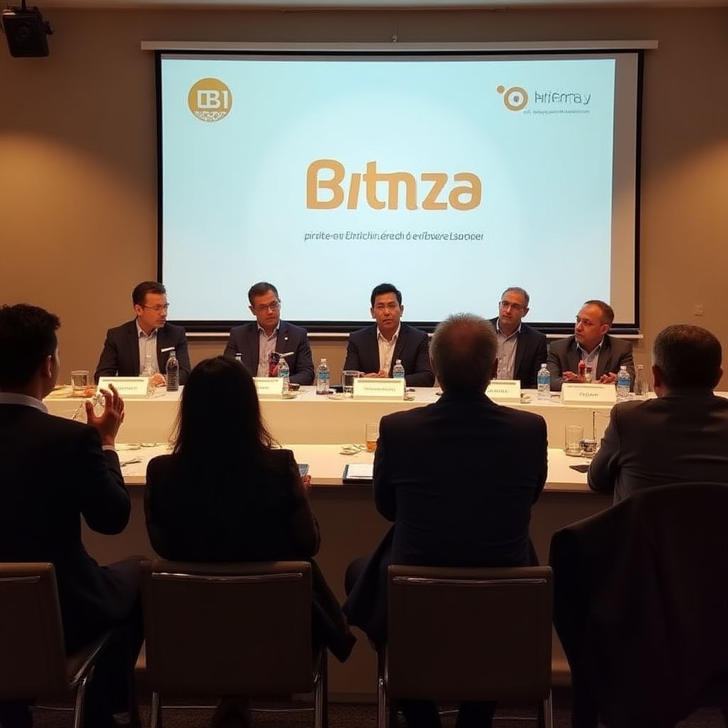 Conferencia de prensa sobre Bitcoin