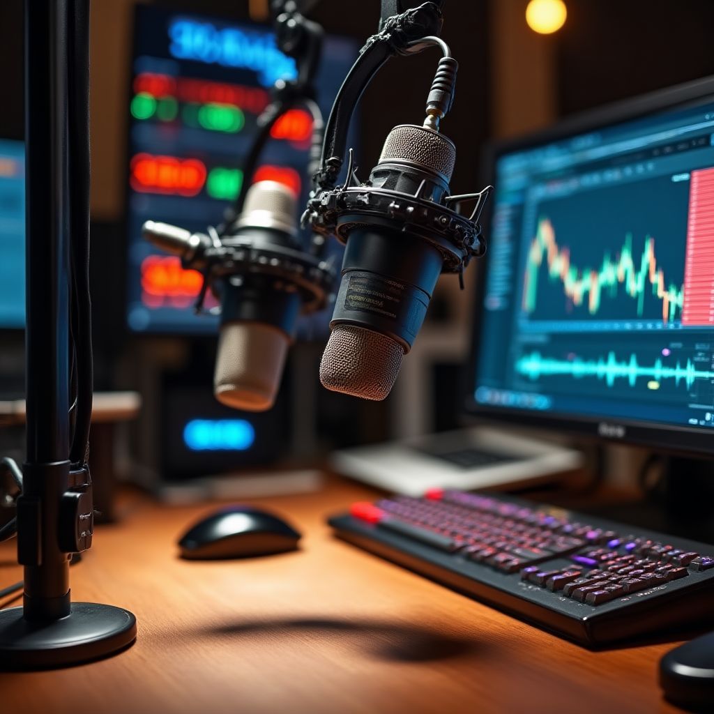 Discusión radial sobre criptomonedas